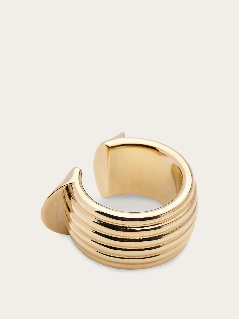 Ferragamo | Women's Gancini Ring - Gold (Size 52)