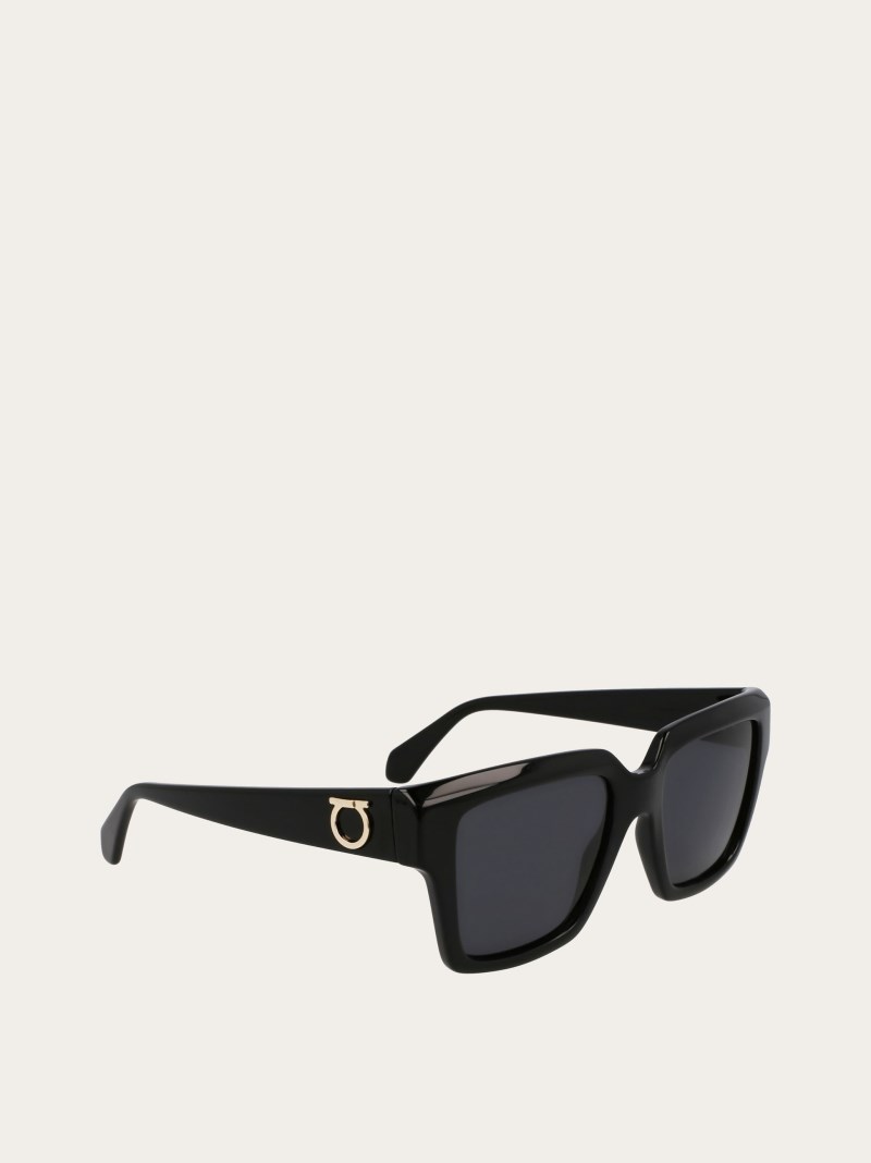 Ferragamo | Women's Sunglasses - Black/Grey