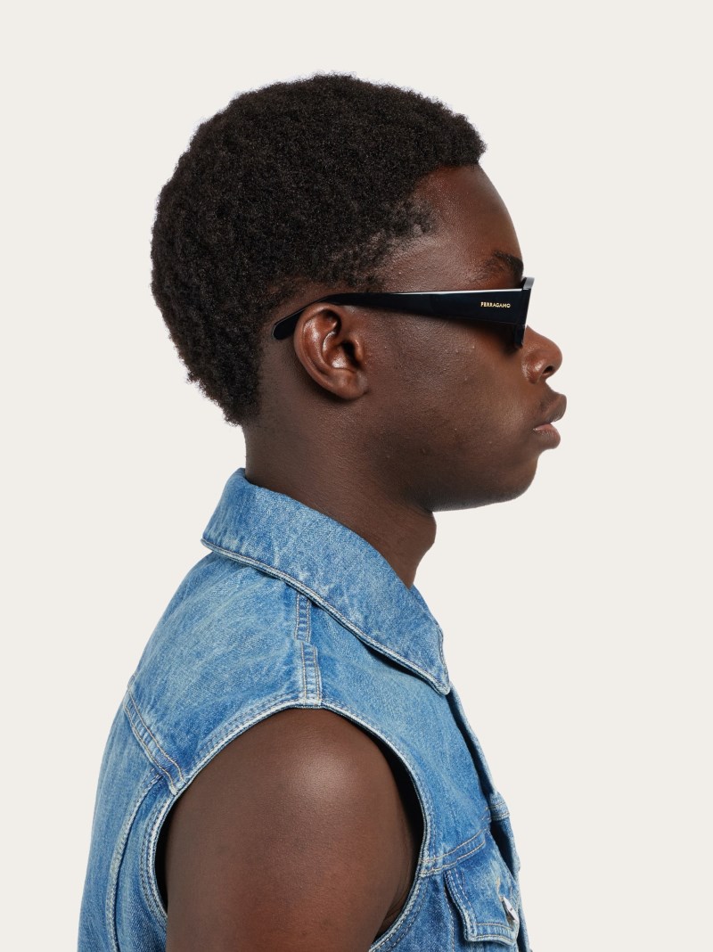 Ferragamo | Men's Sunglasses - Black