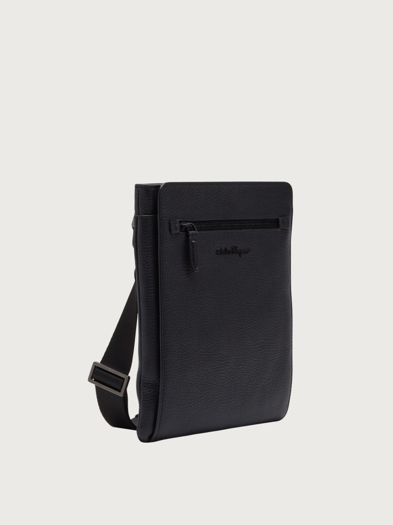Ferragamo | Men's Cross Body Bag - Black