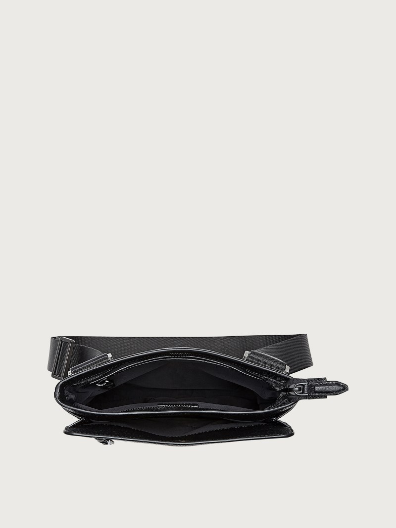Ferragamo | Men's Cross Body Bag - Black