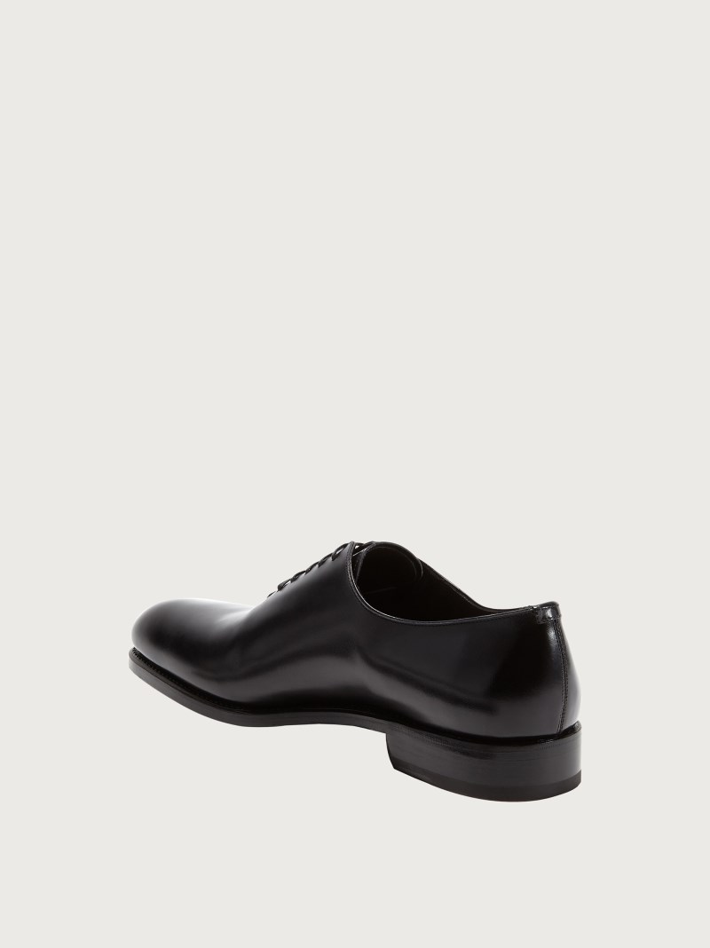 Ferragamo | Men's Tramezza Plain Toe Oxford - Black