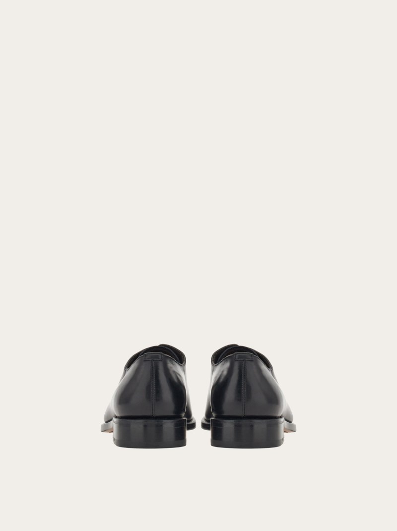 Ferragamo | Men's Tramezza Plain Toe Oxford - Black