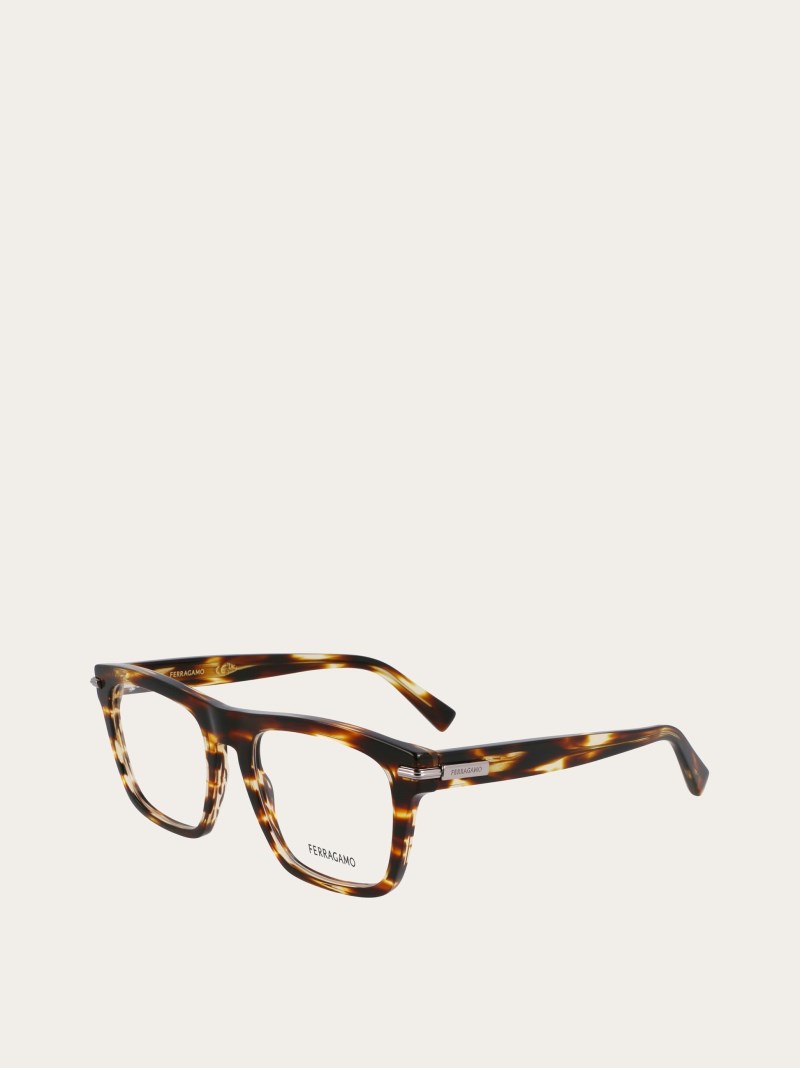Ferragamo | Men's Optical Glasses - Brown