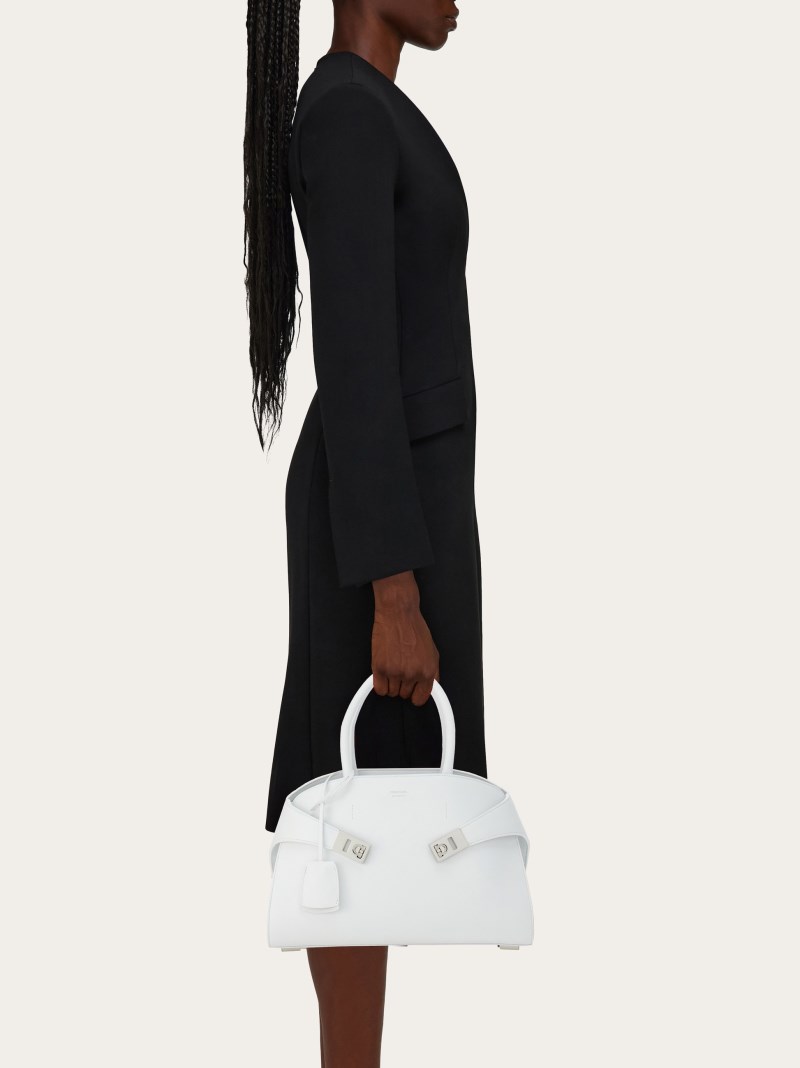 Ferragamo | Women's Hug Handbag - Optic White