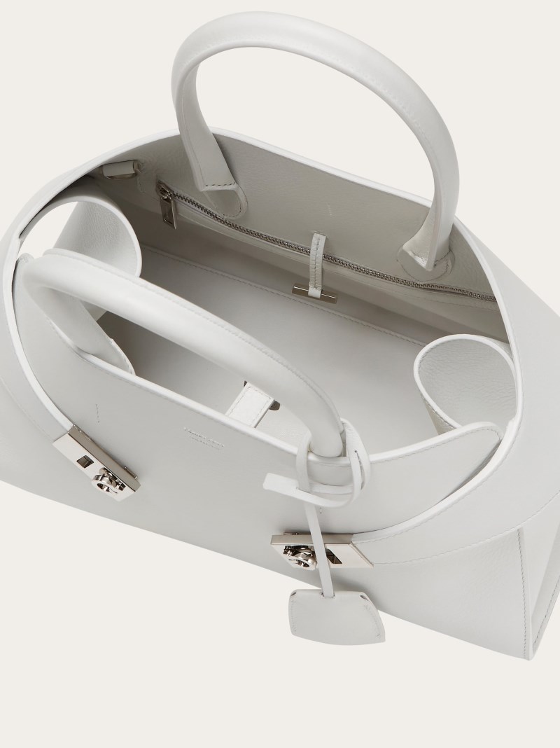 Ferragamo | Women's Hug Handbag - Optic White
