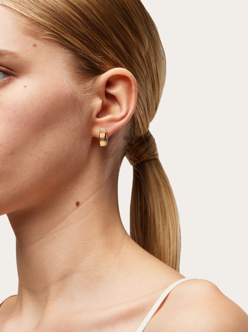 Ferragamo | Women's Gancini Earrings - Gold