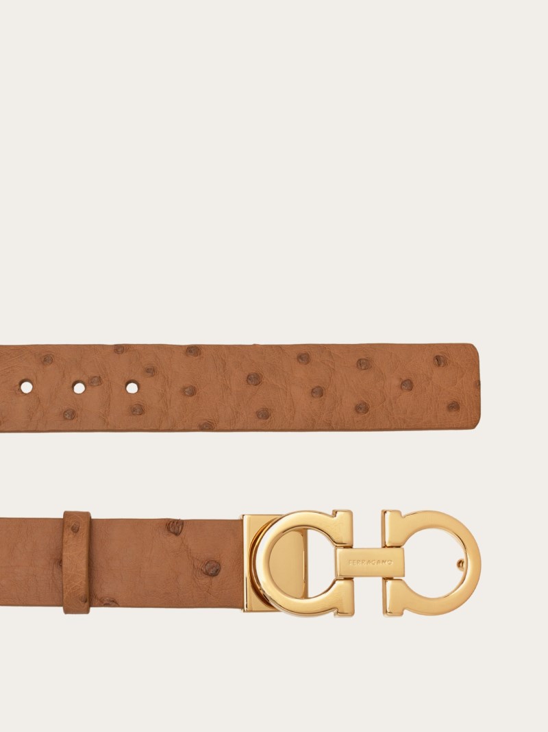 Ferragamo | Women's Adjustable Gancini Belt - Camel