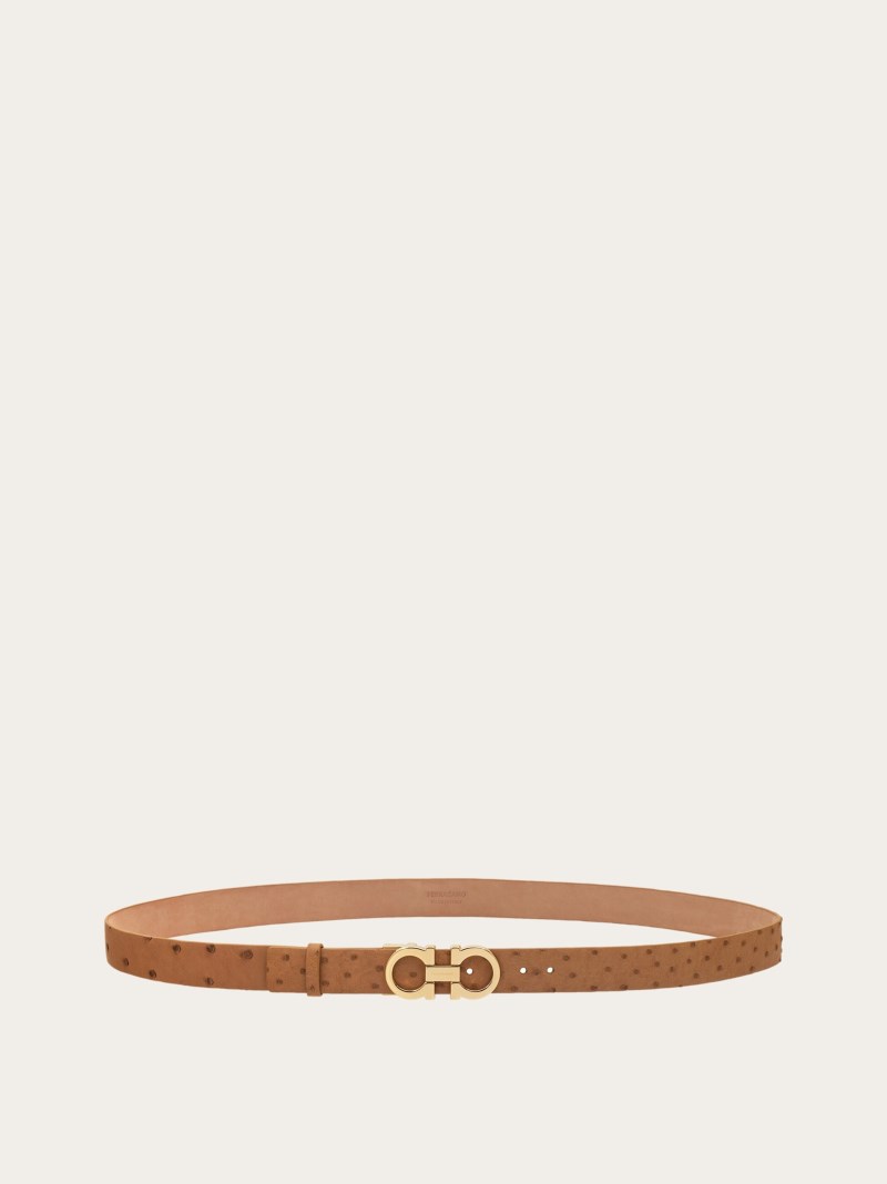 Ferragamo | Women's Adjustable Gancini Belt - Camel