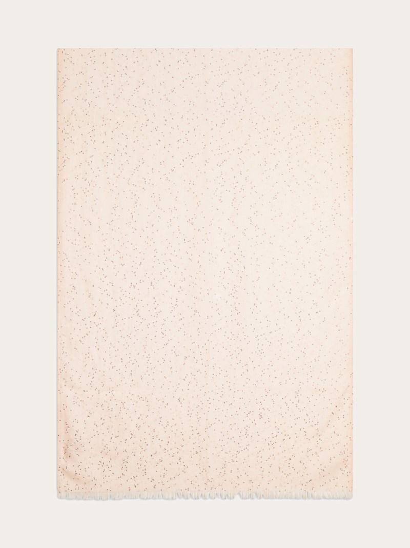 Ferragamo | Women's Micro Sequin Stole - Light Pink