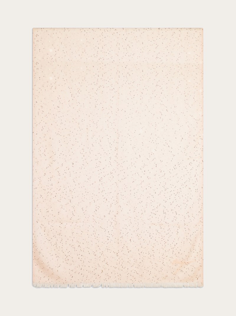 Ferragamo | Women's Micro Sequin Stole - Light Pink