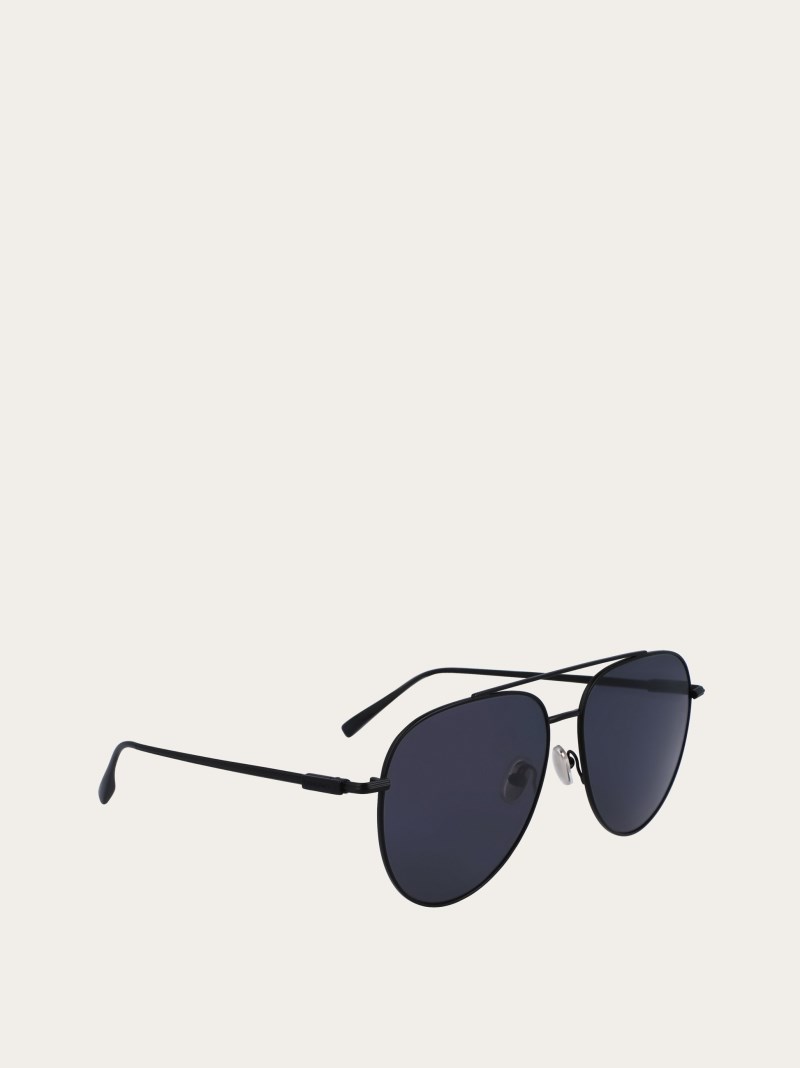 Ferragamo | Men's Sunglasses - Matte Black