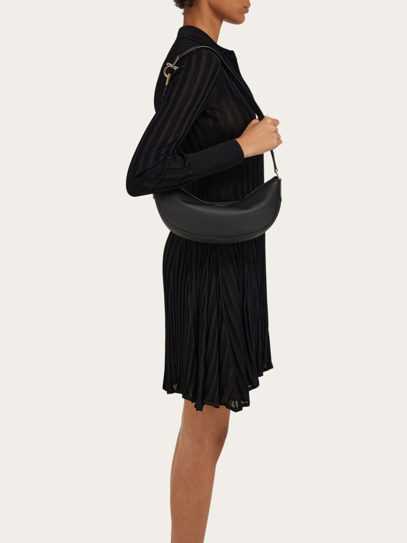Ferragamo | Women's Hobo Bag - Black