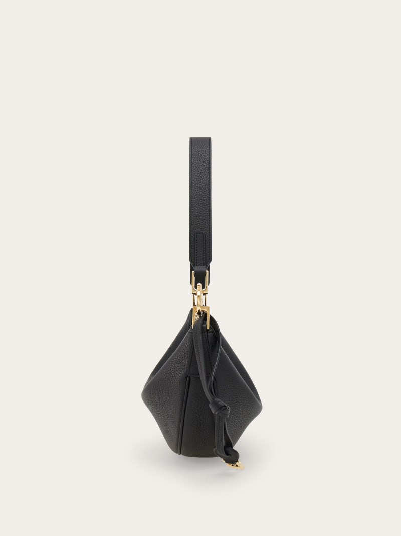 Ferragamo | Women's Hobo Bag - Black