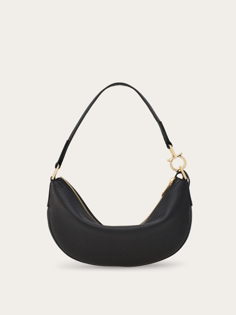 Ferragamo | Women's Hobo Bag - Black