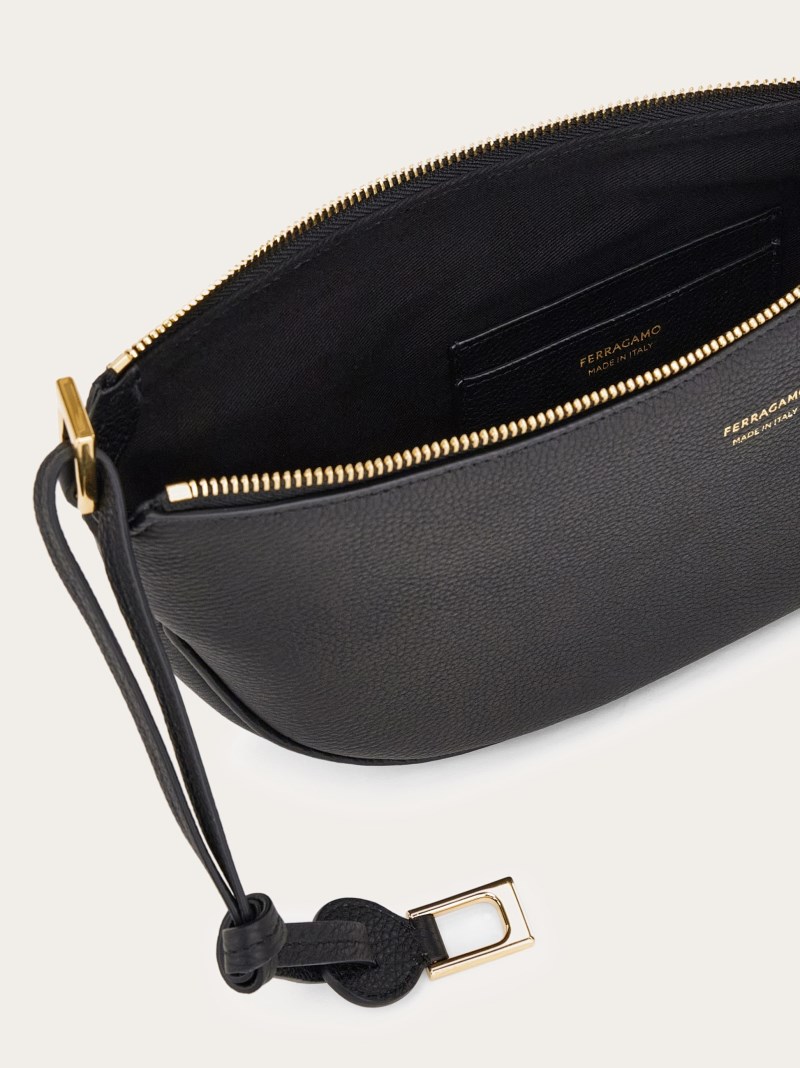 Ferragamo | Women's Hobo Bag - Black
