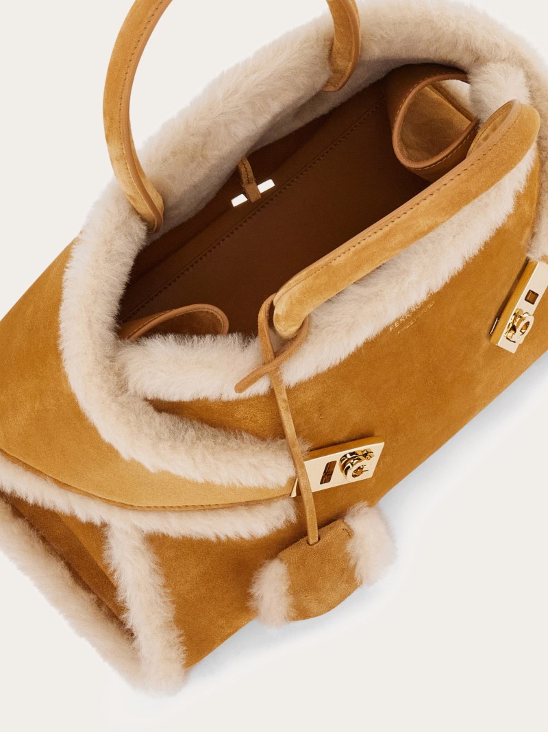 Ferragamo | Women's Hug Handbag - Natural Nude