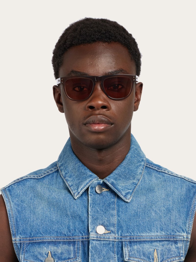 Ferragamo | Men's Sunglasses - Dark Tortoise