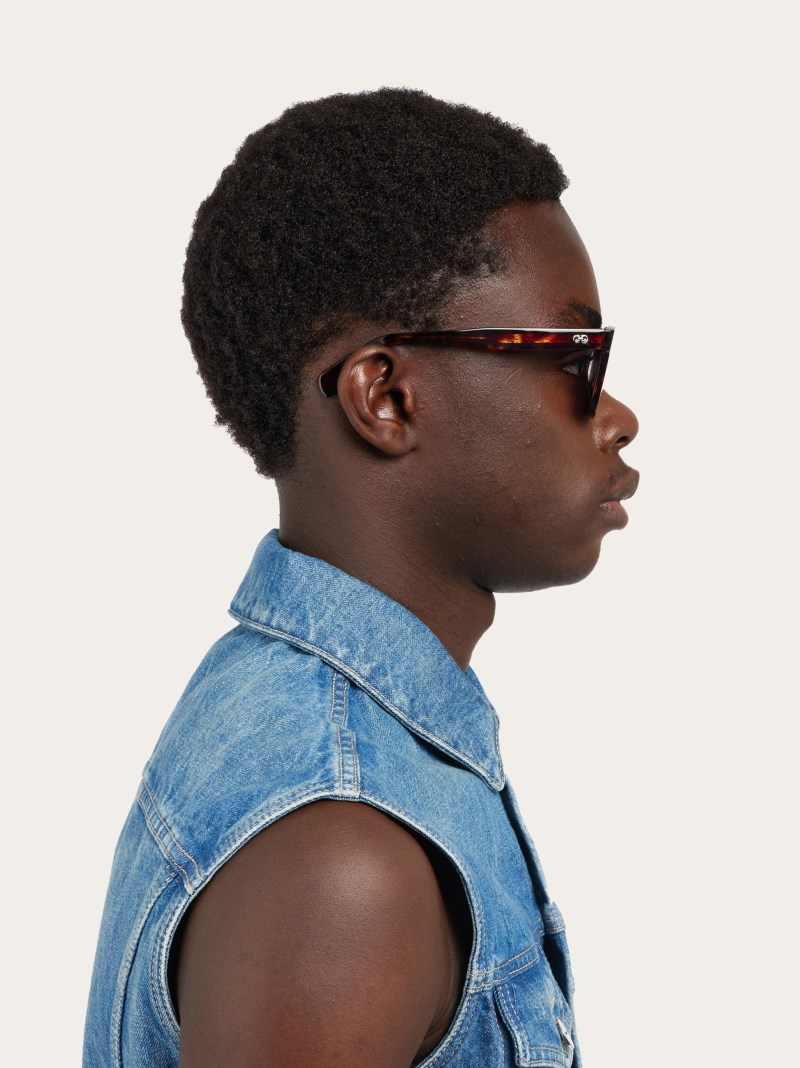 Ferragamo | Men's Sunglasses - Dark Tortoise