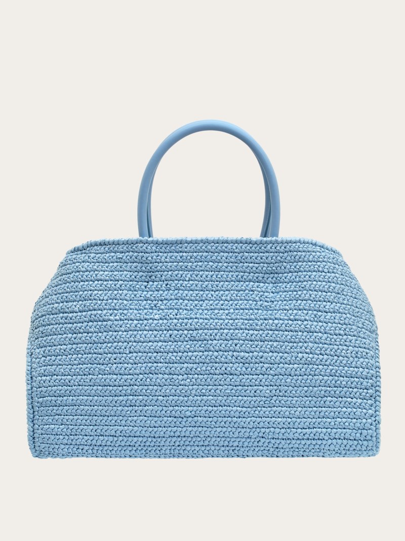 Ferragamo | Women's Hug Handbag - Sky Blue