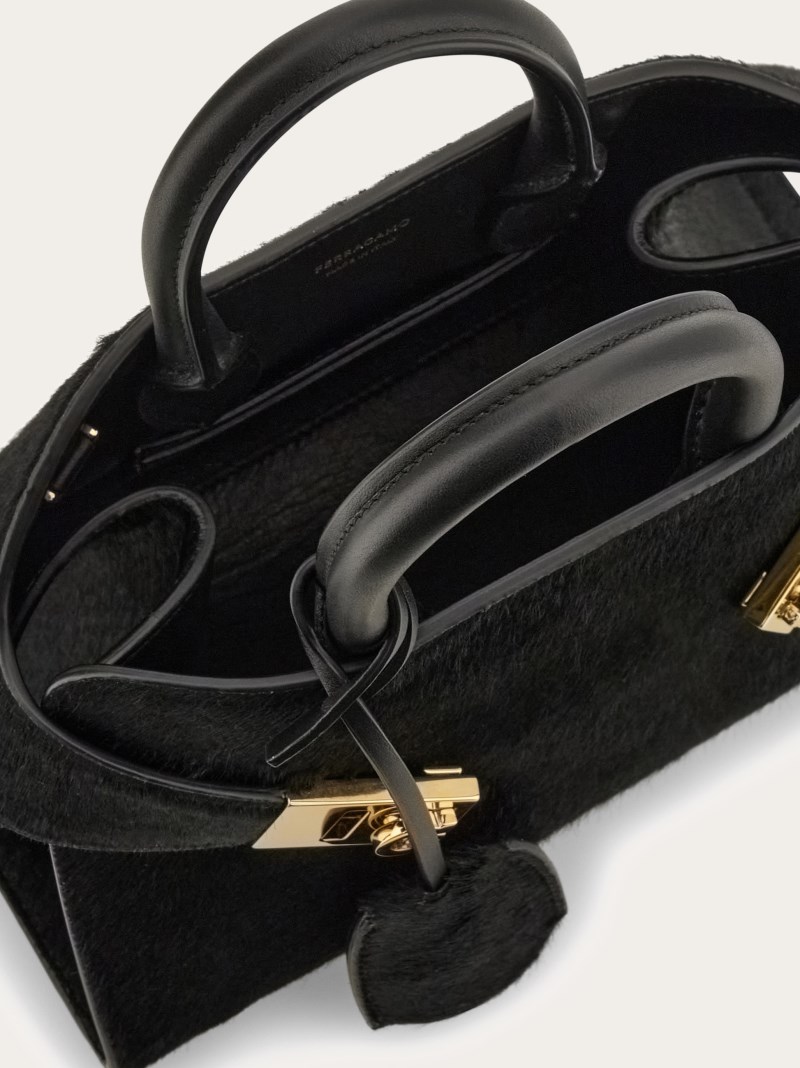 Ferragamo | Women's Hug Handbag - Black