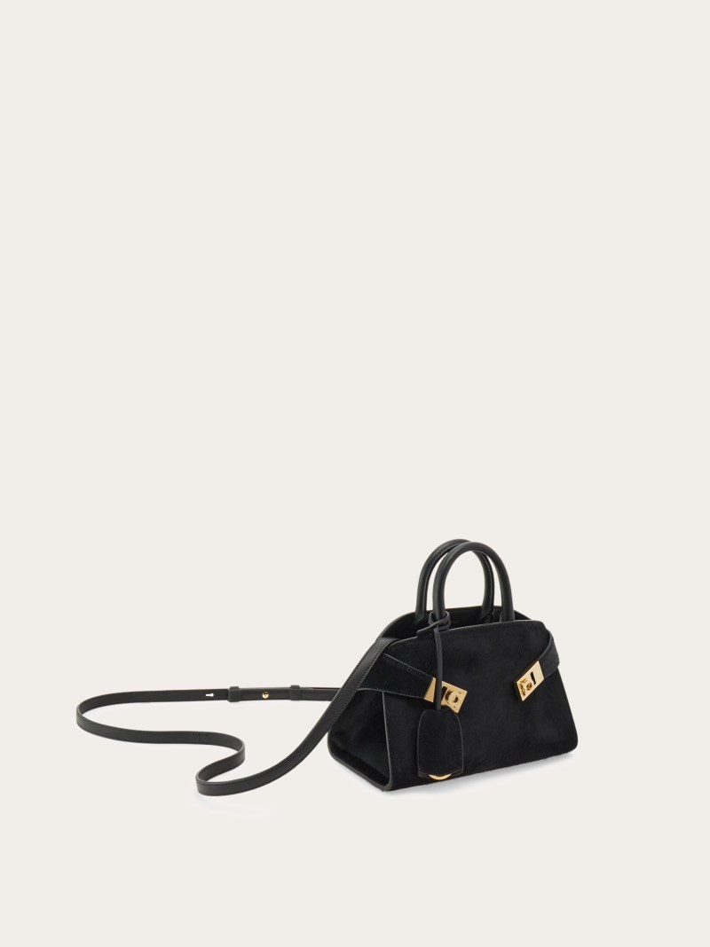 Ferragamo | Women's Hug Handbag - Black