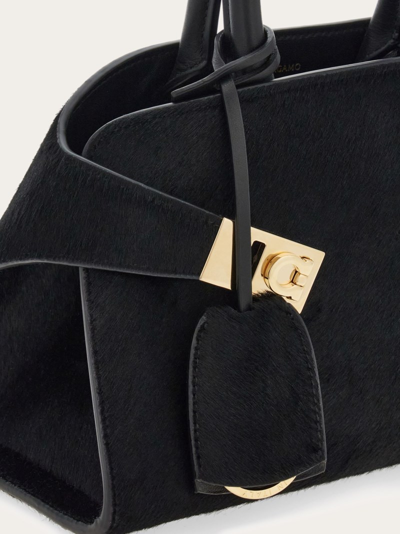 Ferragamo | Women's Hug Handbag - Black