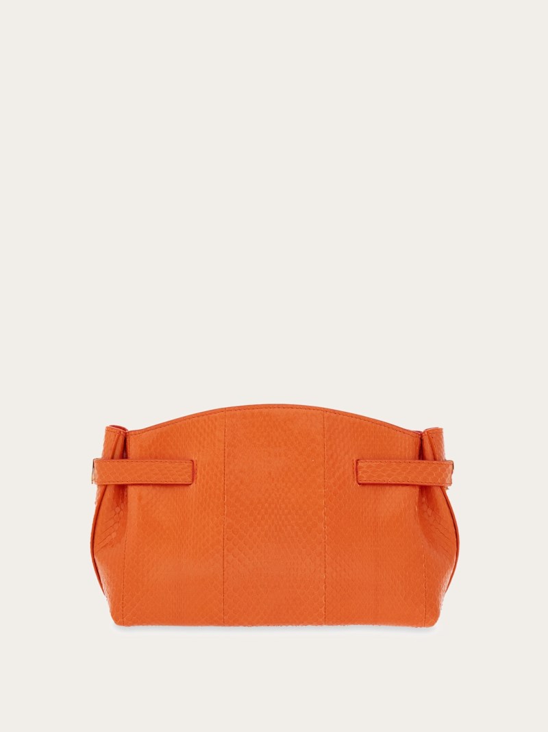 Ferragamo | Women's Hug Soft Crossbody Bag - Orange