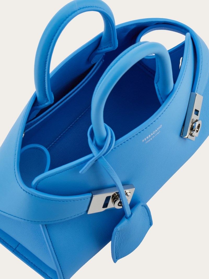 Ferragamo | Women's Hug Handbag - Light Blue