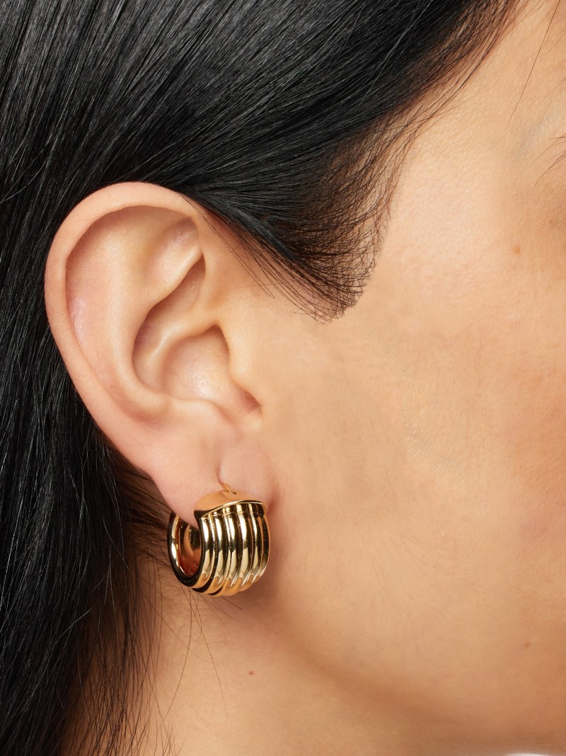 Ferragamo | Women's Gancini Earrings - Gold