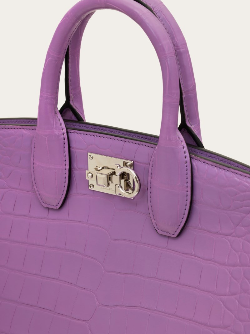 Ferragamo | Women's Studio Box Bag - Purple