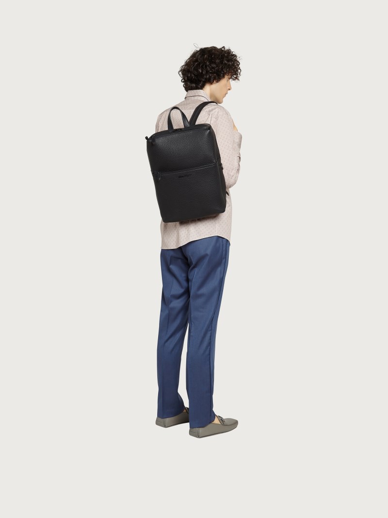 Ferragamo | Men's Backpack - Black