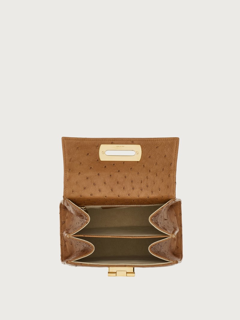 Ferragamo | Women's Iconic Top Handle - Tan