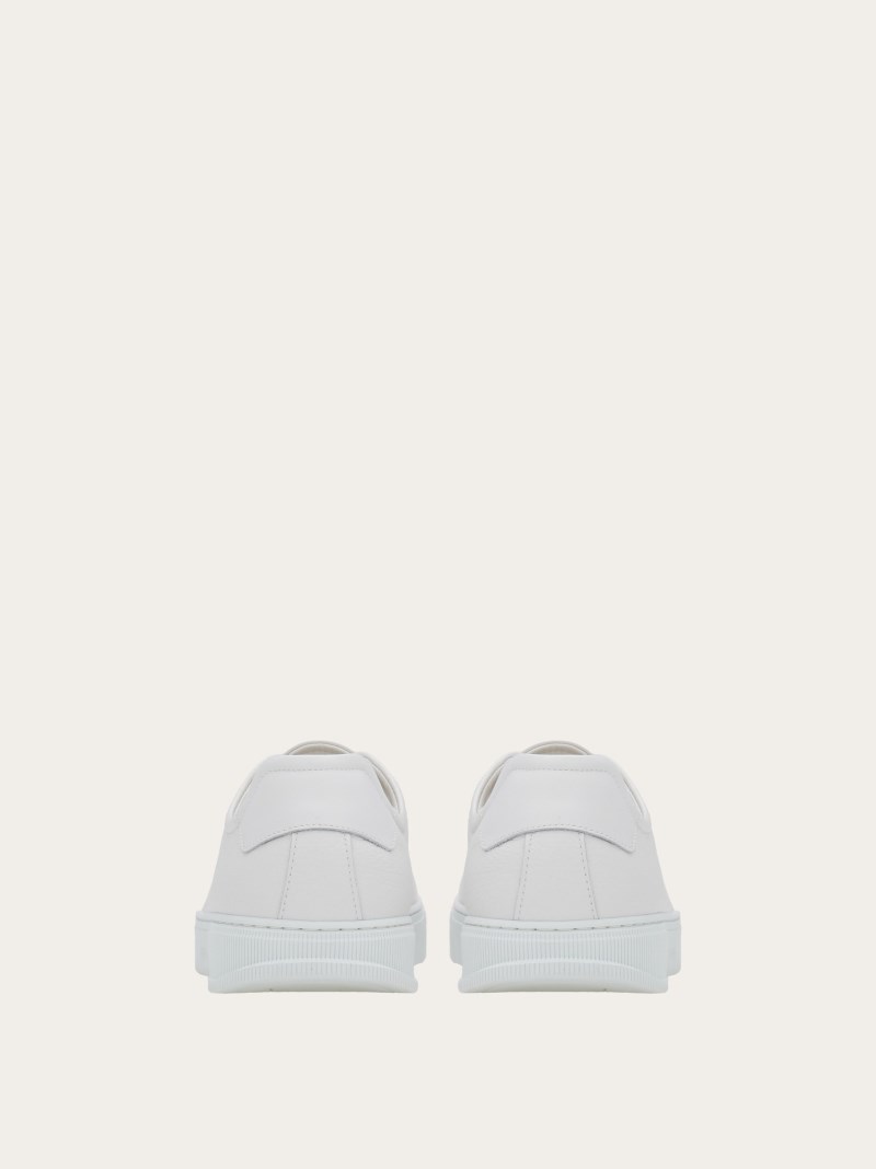 Ferragamo | Men's Low Cut Sneaker - White