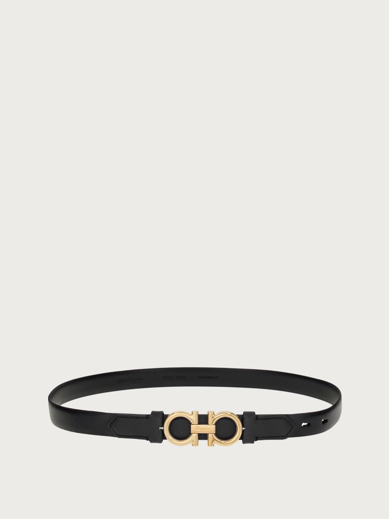 Ferragamo | Women's Sized Gancini Belt - Black