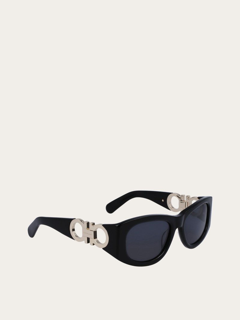 Ferragamo | Men's Sunglasses - Black/Grey