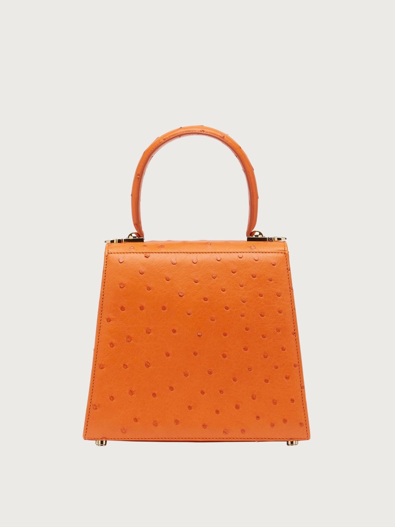 Ferragamo | Women's Iconic Top Handle - Orange