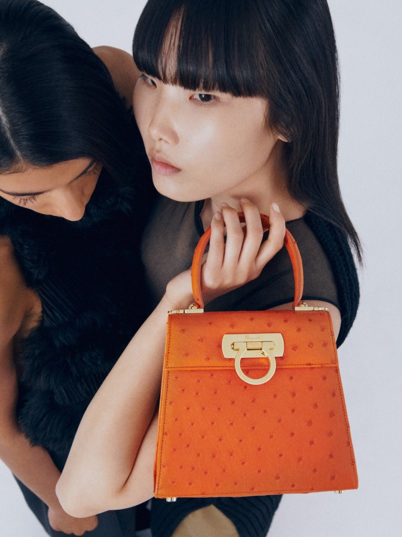 Ferragamo | Women's Iconic Top Handle - Orange
