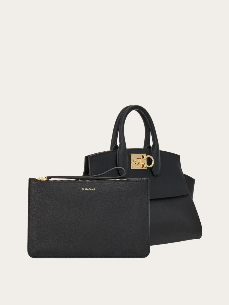 Ferragamo | Women's Studio Soft Bag - Black