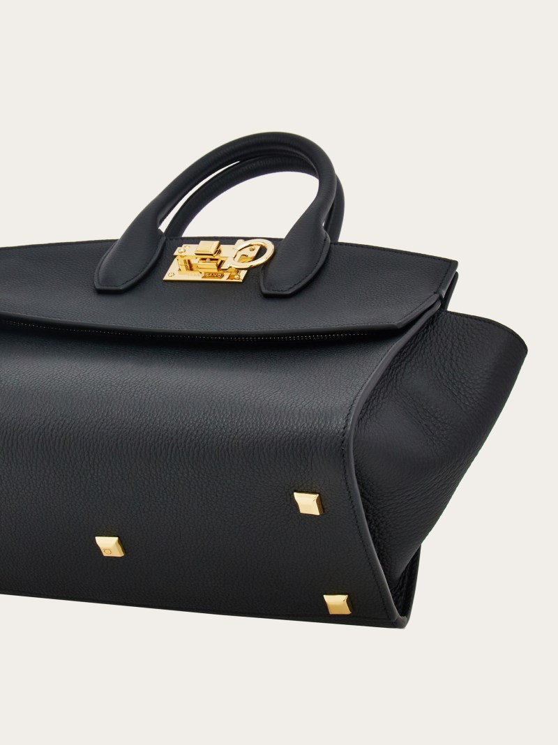 Ferragamo | Women's Studio Soft Bag - Black