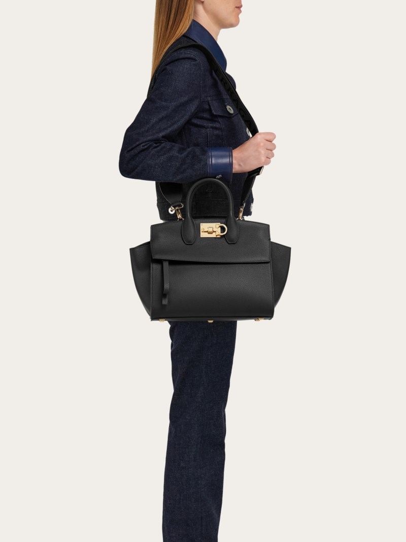 Ferragamo | Women's Studio Soft Bag - Black