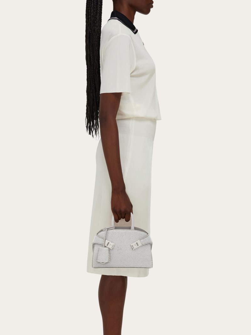 Ferragamo | Women's Hug Handbag - Pearl