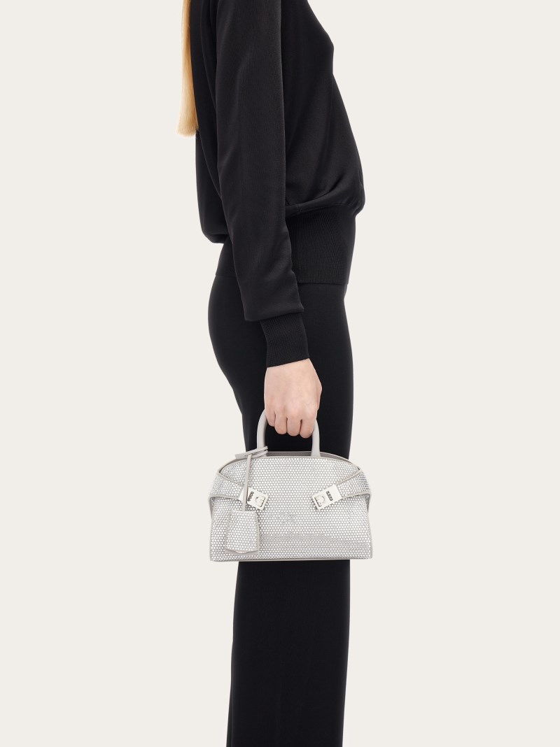 Ferragamo | Women's Hug Handbag - Pearl
