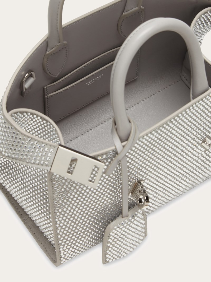 Ferragamo | Women's Hug Handbag - Pearl