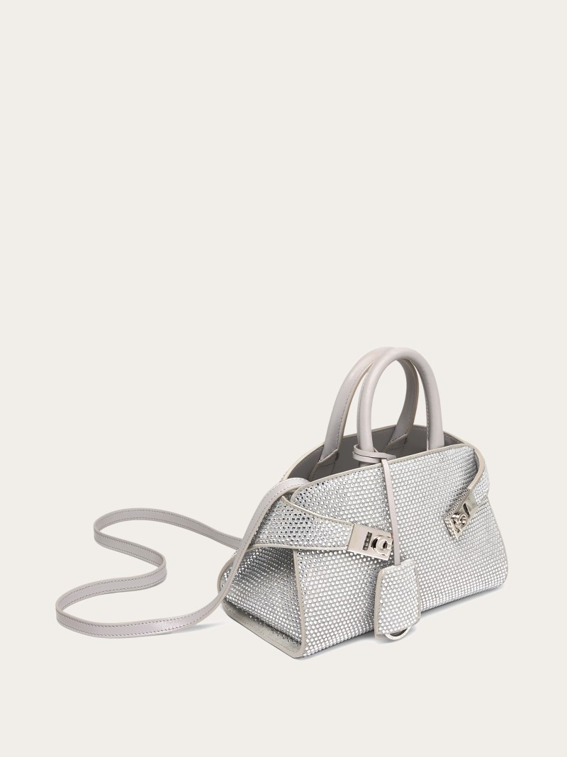 Ferragamo | Women's Hug Handbag - Pearl
