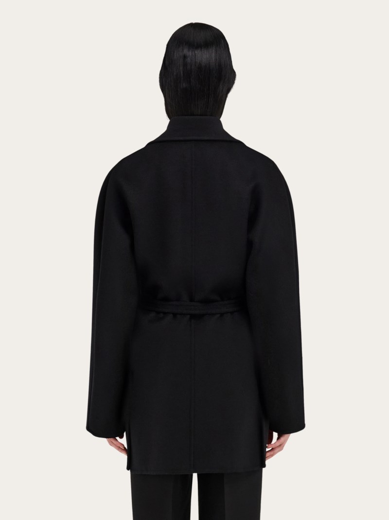 Ferragamo | Women's Double Cashmere Jacket - Black