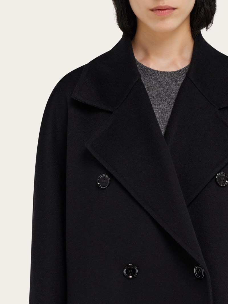 Ferragamo | Women's Double Cashmere Jacket - Black