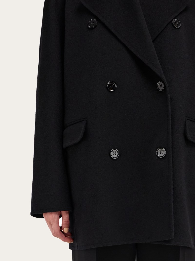 Ferragamo | Women's Double Cashmere Jacket - Black