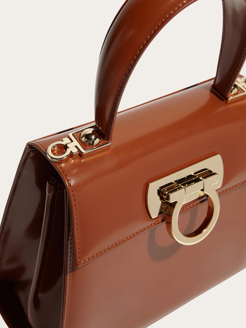Ferragamo | Women's Iconic Top Handle - Tan