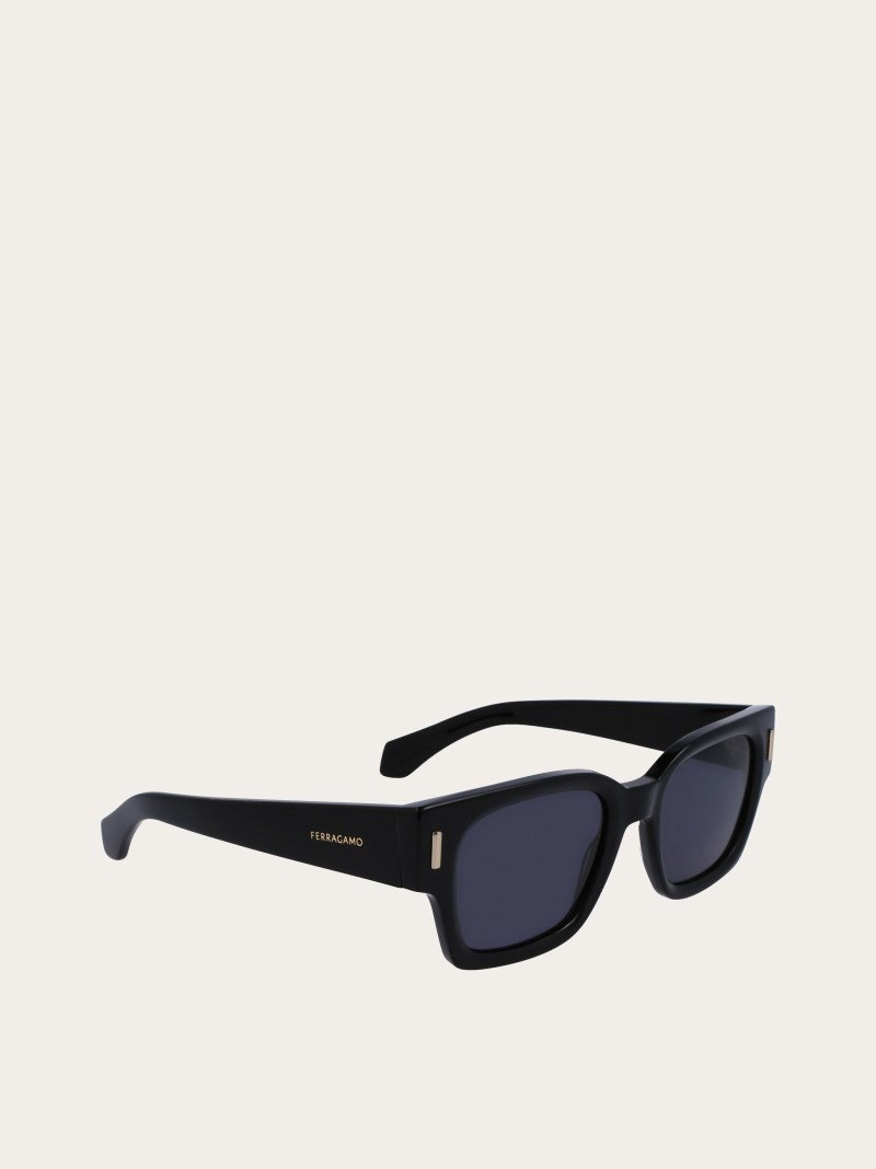 Ferragamo | Men's Sunglasses - Black/Grey
